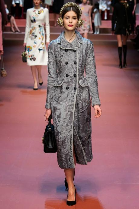Dolce Gabanna Milan Fashion Week Otoño Invierno 2015-2016 Dolce Gabanna Milan Fashion Week Otoño Invierno 2015-2016