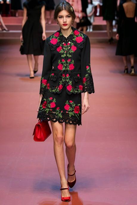 Dolce Gabanna Milan Fashion Week Otoño Invierno 2015-2016 Dolce Gabanna Milan Fashion Week Otoño Invierno 2015-2016