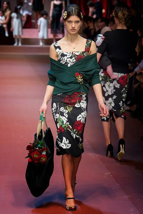Dolce Gabanna Milan Fashion Week Otoño Invierno 2015-2016 Dolce Gabanna Milan Fashion Week Otoño Invierno 2015-2016
