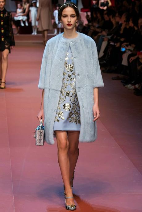 Dolce Gabanna Milan Fashion Week Otoño Invierno 2015-2016 Dolce Gabanna Milan Fashion Week Otoño Invierno 2015-2016