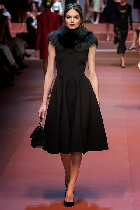 Dolce Gabanna Milan Fashion Week Otoño Invierno 2015-2016 Dolce Gabanna Milan Fashion Week Otoño Invierno 2015-2016