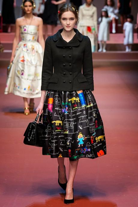 Dolce Gabanna Milan Fashion Week Otoño Invierno 2015-2016 Dolce Gabanna Milan Fashion Week Otoño Invierno 2015-2016