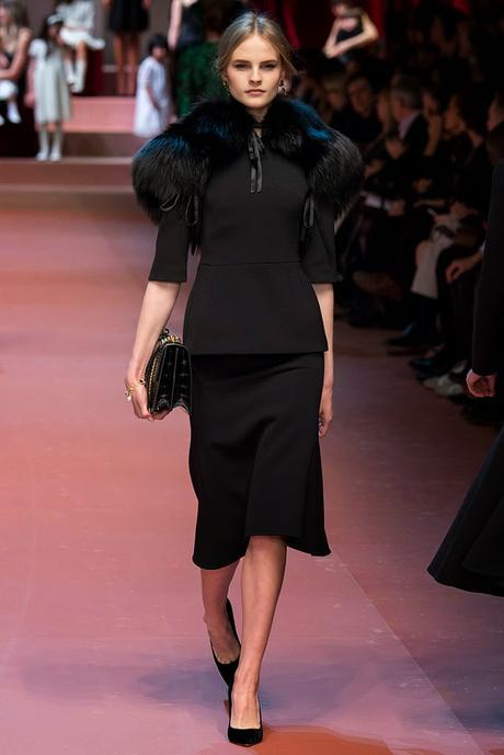 Dolce Gabanna Milan Fashion Week Otoño Invierno 2015-2016 Dolce Gabanna Milan Fashion Week Otoño Invierno 2015-2016