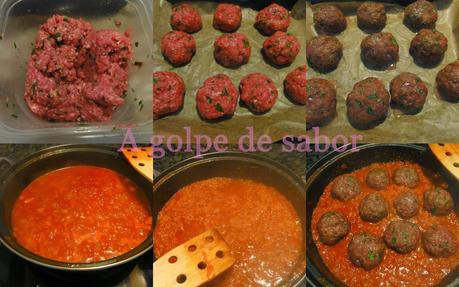 Espaguetis con albóndigas Espaguetis con albóndigas 2