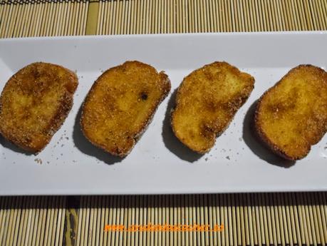 Torrijas de Natillas Torrijas de Natillas