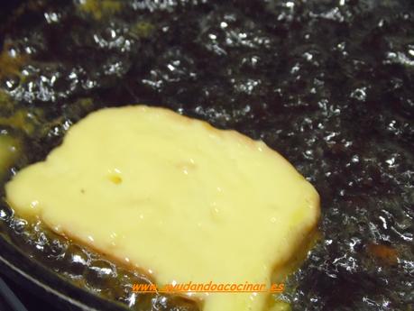 Torrijas de Natillas Torrijas de Natillas