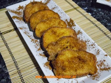 Torrijas de Natillas Torrijas de Natillas