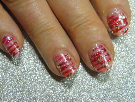 Manicura con pincel abanico Manicura con pincel abanico