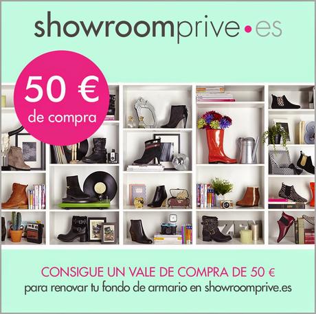 Sorteo de un vale de 50€ para gastar en Showroomprive Sorteo de un vale de 50€ para gastar en Showroomprive