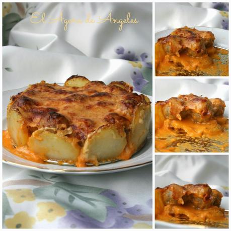 Tarta de albóndigas El Ágora de Ángeles tarta de albóndigas, tartas saladas, albóndigas