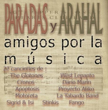 Portada del disco Paradas Arahal amigos por la música