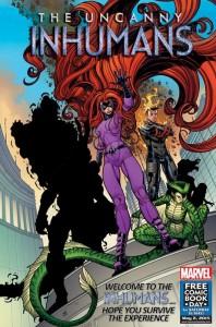 Naja estará en The Uncanny Inhumans the-uncanny-inhumans-fcbd-2