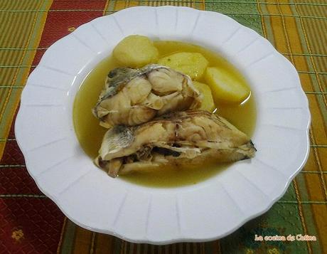 Guiso de patatas con pescado Guiso de patatas con pescado