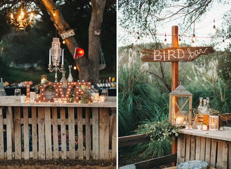 IMPRESIONANTE boda rústica chic! Nunca el campo tuvo tanto estilo!