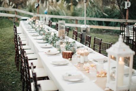 IMPRESIONANTE boda rústica chic! Nunca el campo tuvo tanto estilo!