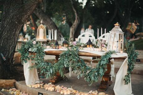 IMPRESIONANTE boda rústica chic! Nunca el campo tuvo tanto estilo!