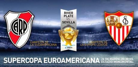 Supercopa Euroamericana 2015. River vs Sevilla. Supercopa Euroamericana 2015. River vs Sevilla.