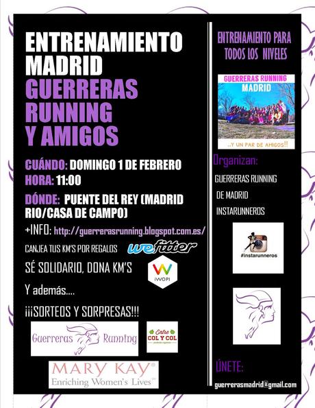 Quedada Guerreras Running Madrid