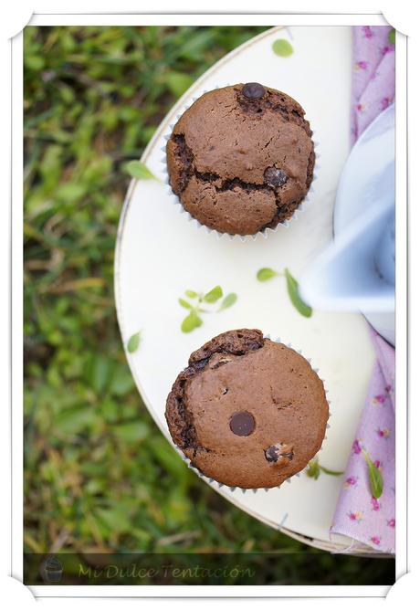 Muffins de Chocolate - 7 años de Blog