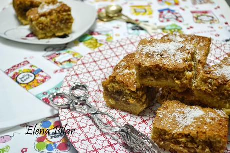 Barritas sueño de coco (coconut dream bars) Barritas sueño de coco (coconut dream bars)