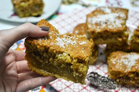 Barritas sueño de coco (coconut dream bars) Barritas sueño de coco (coconut dream bars)