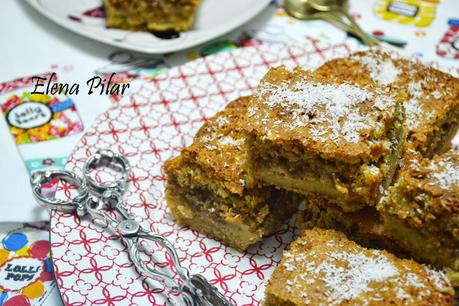 Barritas sueño de coco (coconut dream bars) Barritas sueño de coco (coconut dream bars)