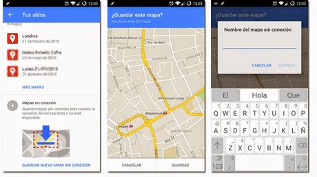 Google Maps, utiliza tus mapas en el extranjero sin roaming