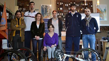 La handbiker Mila López comparte su sueño en Santiago La handbiker Mila López comparte su sueño en Santiago