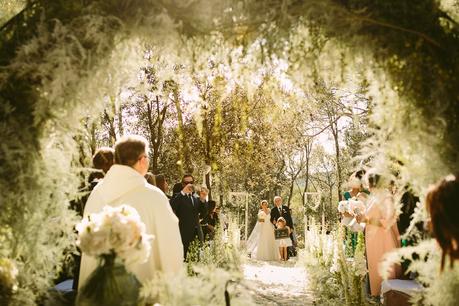 ceremonia en el bosque