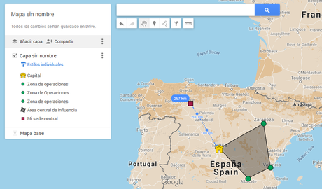 Mapas básicos y útiles con My Maps