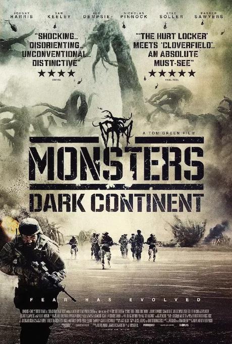 NUEVO PÓSTER PARA DE ‘MONSTERS: DARK CONTINENT’