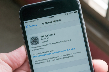 iOS 8.3 Beta 4