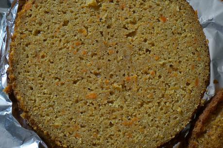 Carrot Naked Cake - Tarta humeda de zanahorias y piña