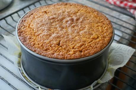 Carrot Naked Cake - Tarta humeda de zanahorias y piña