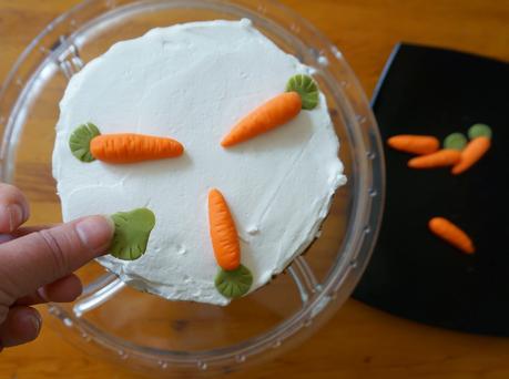 Carrot Naked Cake - Tarta humeda de zanahorias y piña