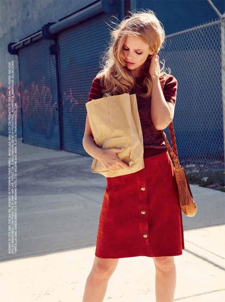 Marloes Horst saca su lado más setentero para Glamour Marloes Horst saca su lado más setentero para Glamour