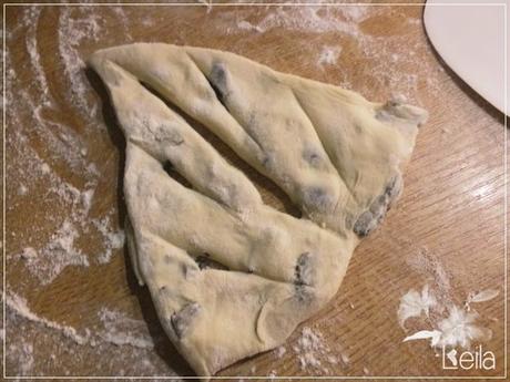 Fougasse de aceitunas negras Fougasse de aceitunas negras