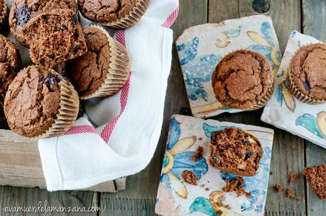 Muffins sin gluten, sin lactosa, sin azúcar refinado Muffins sin gluten, sin lactosa, sin azúcar refinado