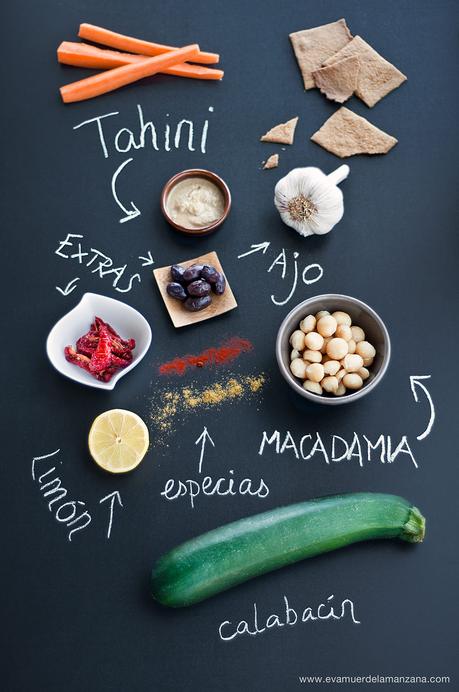 Receta: Hummus de Calabacín y Macadamia