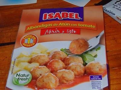 Albóndigas de atún con tomate, Isabel