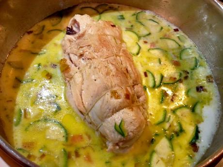 Pechuga de pavo a la leche - Asado de pavo con leche - Recetas light asadodepavoconleche6
