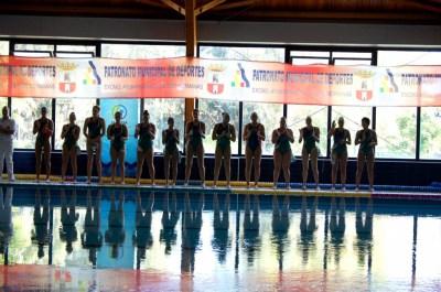 Las jugadoras nazarenas, preparadas