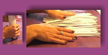 Varitas de papel Como hacer varitas de papel