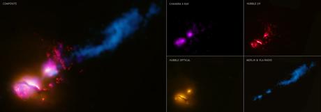 El chorro energético del agujero negro súpermasivo de 3C 321