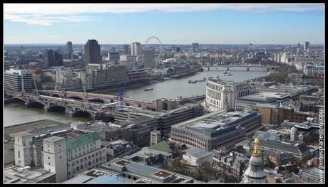 Vistas desde la cúpula de Catedra de St Paul Londres (London) Inglaterra Vistas desde la cúpula de Catedra de St Paul Londres (London) Inglaterra