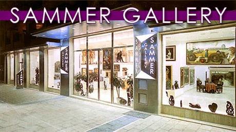 Exterior de la Galería de Arte “Sammer Gallery”, en Puerto Banús