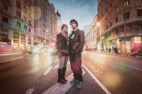 Cibelle&Pablo:PreBoda Urban Chic