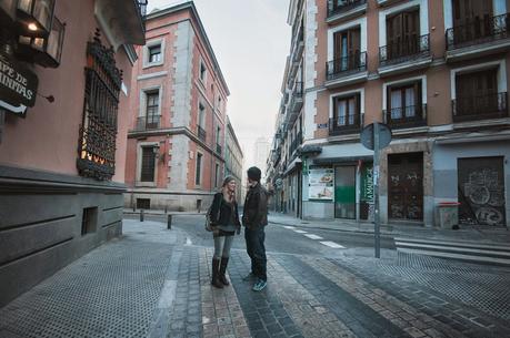 Cibelle&Pablo:PreBoda Urban Chic