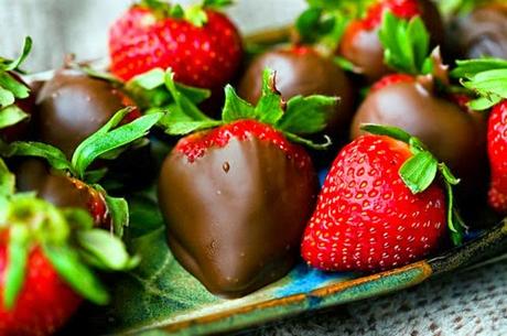 Fresas con chocolate