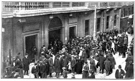 Correos y Telégrafos militarizados. Madrid, 1918